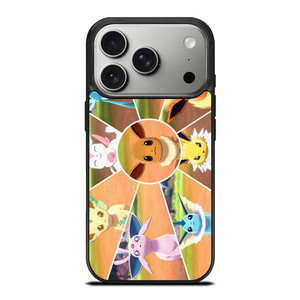 POKEMON EEVEE EVOLUTION COLLAGE iPhone 17 Pro Case Cover POKEMON EEVEE EVOLUTION COLLAGE iPhone 17 Pro Case Cover