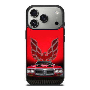 PONTIAC CAR LOGO RED iPhone 17 Pro Case Cover PONTIAC CAR LOGO RED iPhone 17 Pro Case Cover