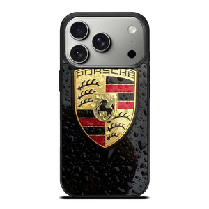 PORSCHE WET EMBLEM iPhone 17 Pro Case Cover PORSCHE WET EMBLEM iPhone 17 Pro Case Cover