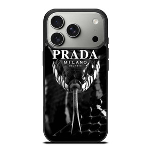 PRADA MILANO DAL 1913 ICON SNAKE iPhone 17 Pro Case Cover PRADA MILANO DAL 1913 ICON SNAKE iPhone 17 Pro Case Cover