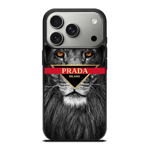 PRADA MILANO LOGO LION iPhone 17 Pro Case Cover PRADA MILANO LOGO LION iPhone 17 Pro Case Cover