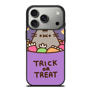 PUSHEEN THE CAT HALLOWEEN TRICK OR TREAT iPhone 17 Pro Case Cover PUSHEEN THE CAT HALLOWEEN TRICK OR TREAT iPhone 17 Pro Case Cover