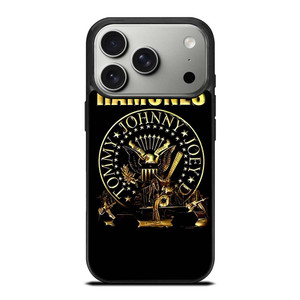 RAMONES ROCK BAND GOLD LOGO iPhone 17 Pro Case Cover RAMONES ROCK BAND GOLD LOGO iPhone 17 Pro Case Cover