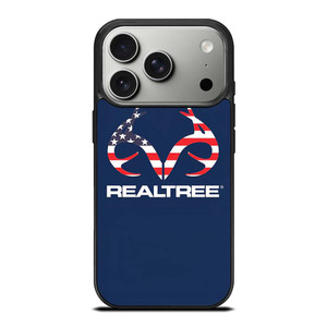 REALTREE USA FLAG LOGO iPhone 17 Pro Case Cover REALTREE USA FLAG LOGO iPhone 17 Pro Case Cover