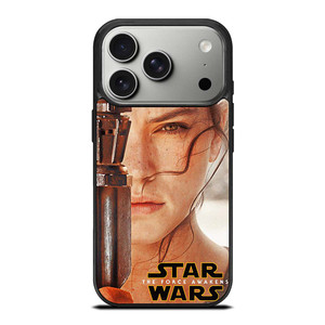 REY STAR WARS THE FORCE AWAKENS iPhone 17 Pro Case Cover REY STAR WARS THE FORCE AWAKENS iPhone 17 Pro Case Cover