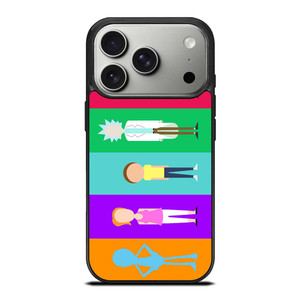 RICK AND MORTY CHARACTER iPhone 17 Pro Case Cover RICK AND MORTY CHARACTER iPhone 17 Pro Case Cover