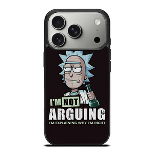 RICK AND MORTY NOT ARGUING iPhone 17 Pro Case Cover RICK AND MORTY NOT ARGUING iPhone 17 Pro Case Cover