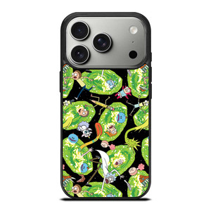 RICK AND MORTY PATTERN ALL iPhone 17 Pro Case Cover RICK AND MORTY PATTERN ALL iPhone 17 Pro Case Cover