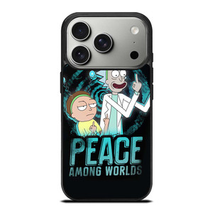 RICK AND MORTY PEACE AMONG WORLDS iPhone 17 Pro Case Cover RICK AND MORTY PEACE AMONG WORLDS iPhone 17 Pro Case Cover