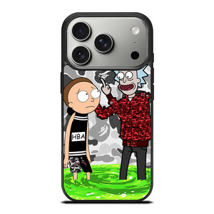 RICK AND MORTY RICK BAPE iPhone 17 Pro Case Cover RICK AND MORTY RICK BAPE iPhone 17 Pro Case Cover