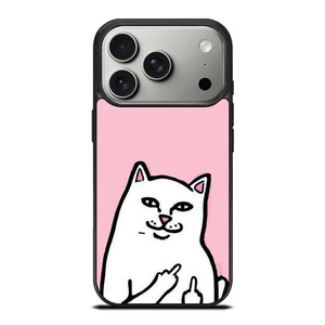RIPNDIP CAT PINK iPhone 17 Pro Case Cover RIPNDIP CAT PINK iPhone 17 Pro Case Cover
