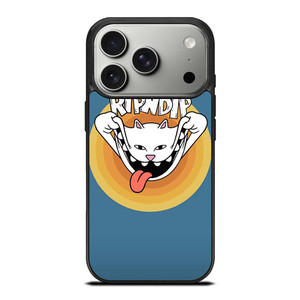 RIPNDIP THE CAT CARTOON iPhone 17 Pro Case Cover RIPNDIP THE CAT CARTOON iPhone 17 Pro Case Cover