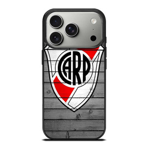 RIVER PLATE FOOTBALL WOOD LOGO iPhone 17 Pro Case Cover RIVER PLATE FOOTBALL WOOD LOGO iPhone 17 Pro Case Cover