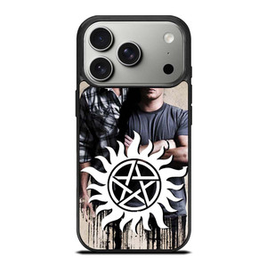 SAM AND DEAN WINCHESTER SUPERNATURAL LOGO iPhone 17 Pro Case Cover SAM AND DEAN WINCHESTER SUPERNATURAL LOGO iPhone 17 Pro Case Cover