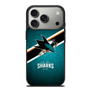 SAN JOSE SHARKS HOCKEY NHL iPhone 17 Pro Case Cover
