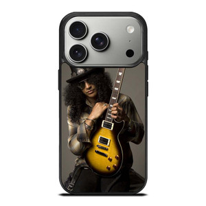 SAUL HUDSON SLASH G N R GUITAR iPhone 17 Pro Case Cover SAUL HUDSON SLASH G N R GUITAR iPhone 17 Pro Case Cover