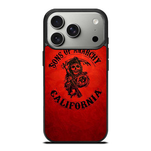 SONS OF ANARCHY CALIFORNIA RED iPhone 17 Pro Case Cover SONS OF ANARCHY CALIFORNIA RED iPhone 17 Pro Case Cover