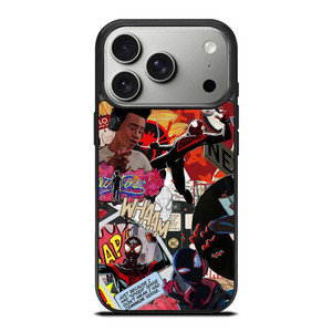 SPIDER-MAN MILES MORALES COLLAGE iPhone 17 Pro Case Cover SPIDER-MAN MILES MORALES COLLAGE iPhone 17 Pro Case Cover