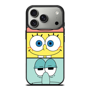 SPONGEBOB PATRICK SQUIDWARD CARTOON iPhone 17 Pro Case Cover SPONGEBOB PATRICK SQUIDWARD CARTOON iPhone 17 Pro Case Cover