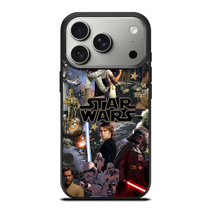 STAR WARS CHARACTERS COLLAGE iPhone 17 Pro Case Cover STAR WARS CHARACTERS COLLAGE iPhone 17 Pro Case Cover