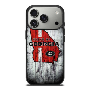 STATE OF GEORGIA WOOD SIGN iPhone 17 Pro Case Cover STATE OF GEORGIA WOOD SIGN iPhone 17 Pro Case Cover