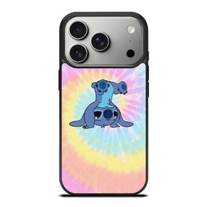 STITCH FLIPPED CUTE TIE DIE iPhone 17 Pro Case Cover STITCH FLIPPED CUTE TIE DIE iPhone 17 Pro Case Cover