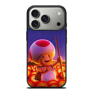 SUPER MARIO BROS TOAD iPhone 17 Pro Case Cover SUPER MARIO BROS TOAD iPhone 17 Pro Case Cover