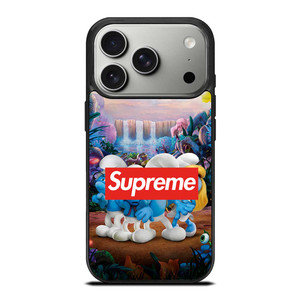 SUPREME AND THE SMURFS 2 iPhone 17 Pro Case Cover SUPREME AND THE SMURFS 2 iPhone 17 Pro Case Cover
