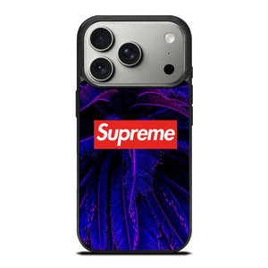 SUPREME GLOWING PALM TREE iPhone 17 Pro Case Cover SUPREME GLOWING PALM TREE iPhone 17 Pro Case Cover