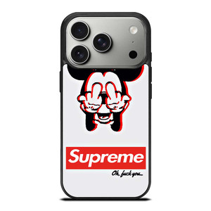 SUPREME MICKEY MOUSE FVCS iPhone 17 Pro Case Cover SUPREME MICKEY MOUSE FVCS iPhone 17 Pro Case Cover