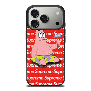 SUPREME PATRICK AND HAMMER iPhone 17 Pro Case Cover SUPREME PATRICK AND HAMMER iPhone 17 Pro Case Cover