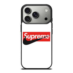 SUPREME X NIKE LOGO iPhone 17 Pro Case Cover SUPREME X NIKE LOGO iPhone 17 Pro Case Cover
