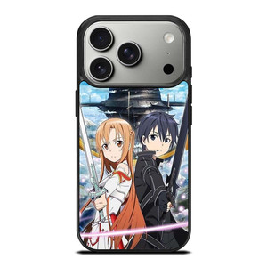 SWORD ART ONLINE KIRITO AND ASUNA SAO iPhone 17 Pro Case Cover SWORD ART ONLINE KIRITO AND ASUNA SAO iPhone 17 Pro Case Cover