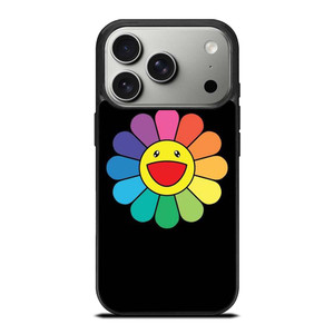 TAKASHI MURAKAMI BLACK iPhone 17 Pro Case Cover TAKASHI MURAKAMI BLACK iPhone 17 Pro Case Cover
