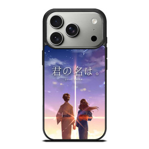 TAKI AND MITSUHA YOUR NAME KIMI NO NAWA iPhone 17 Pro Case Cover TAKI AND MITSUHA YOUR NAME KIMI NO NAWA iPhone 17 Pro Case Cover