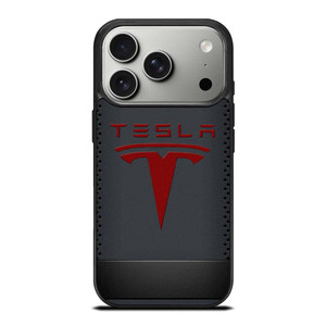 TESLA METAL CARBON LOGO iPhone 17 Pro Case Cover TESLA METAL CARBON LOGO iPhone 17 Pro Case Cover