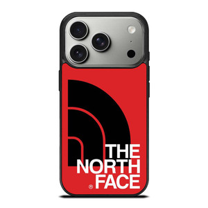 THE NORTH FACE LOGO BLACK RED iPhone 17 Pro Case Cover THE NORTH FACE LOGO BLACK RED iPhone 17 Pro Case Cover