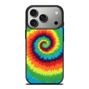 TIE DYE RAINBOW PATTERN iPhone 17 Pro Case Cover TIE DYE RAINBOW PATTERN iPhone 17 Pro Case Cover