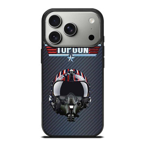 TOP GUN MAVERICK HELMET CARBON iPhone 17 Pro Case Cover TOP GUN MAVERICK HELMET CARBON iPhone 17 Pro Case Cover