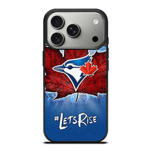 TORONTO BLUE JAYS BASEBALL LETS RISE iPhone 17 Pro Case Cover TORONTO BLUE JAYS BASEBALL LETS RISE iPhone 17 Pro Case Cover