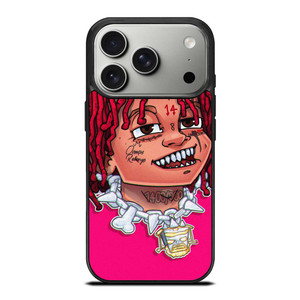 TRIPPIE RED CARTOON RAPPER iPhone 17 Pro Case Cover TRIPPIE RED CARTOON RAPPER iPhone 17 Pro Case Cover