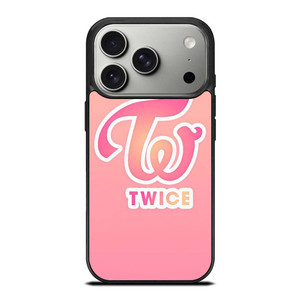 TWICE KPOP LOGO PINK iPhone 17 Pro Case Cover TWICE KPOP LOGO PINK iPhone 17 Pro Case Cover