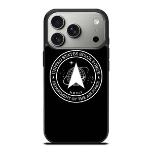 UNITED STATES SPACE FORCE BLACK iPhone 17 Pro Case Cover