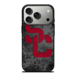 USC TROJANS FOOTBALL SMOKED LOGO iPhone 17 Pro Case Cover USC TROJANS FOOTBALL SMOKED LOGO iPhone 17 Pro Case Cover