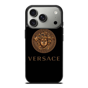 VERSACE MEDUSA HEAD BRONZE EMBLEM iPhone 17 Pro Case Cover