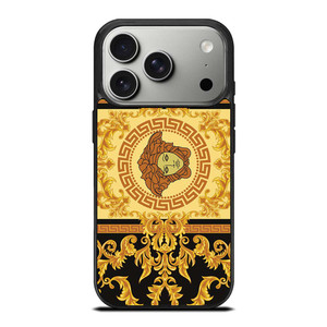 VERSACE ORNAMENT LOGO iPhone 17 Pro Case Cover VERSACE ORNAMENT LOGO iPhone 17 Pro Case Cover
