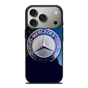 VINTAGE MERCEDES BENZ METAL EMBLEM iPhone 17 Pro Case Cover