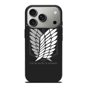 WINGS OF FREEDOM ATTACK ON TITANS HUMANITY SYMBOL iPhone 17 Pro Case Cover