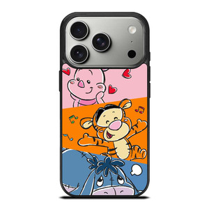 WINNIE THE POOH CARTOON COLLAGE iPhone 17 Pro Case Cover WINNIE THE POOH CARTOON COLLAGE iPhone 17 Pro Case Cover