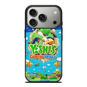 YOSHI CRAFTED WORLD GAMES POSTER iPhone 17 Pro Case Cover